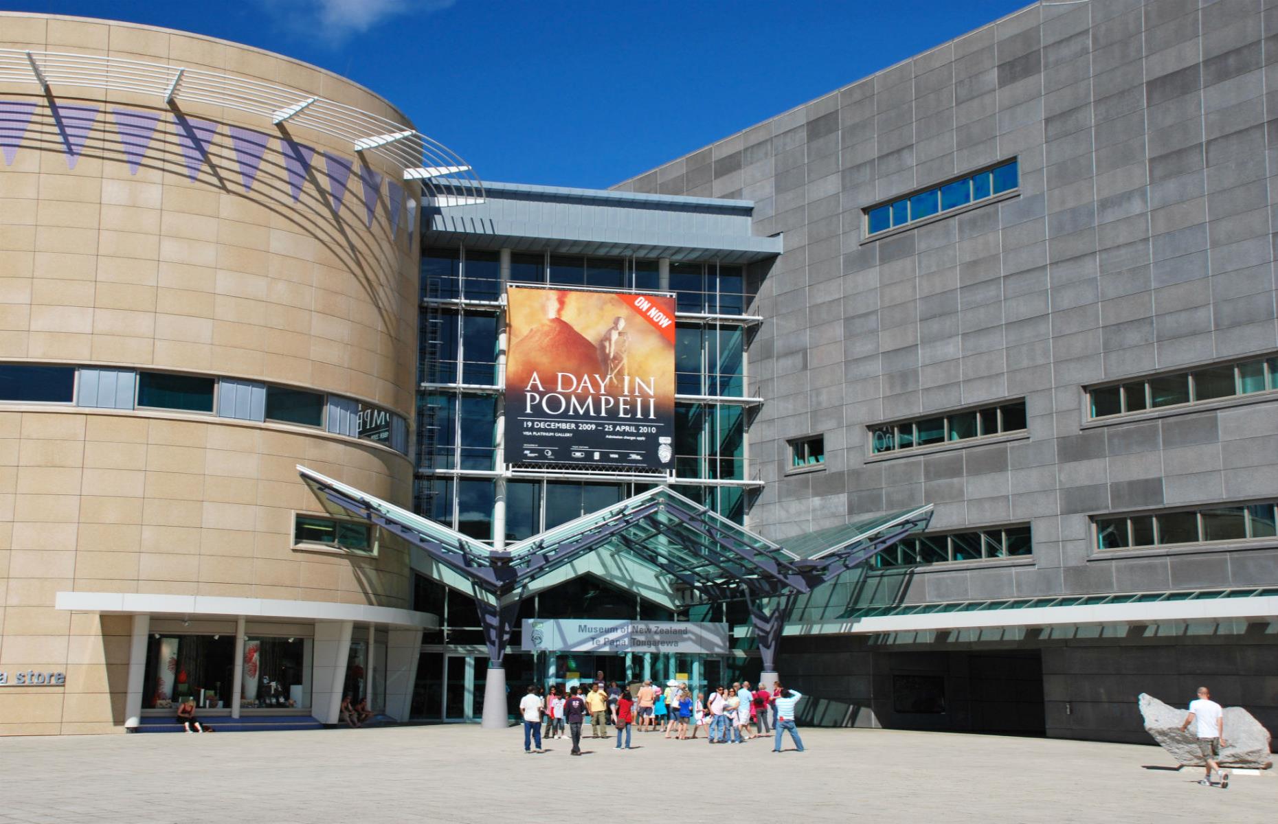 Museum of New Zealand Te Papa Tongarewa, Wellington, New Zealand